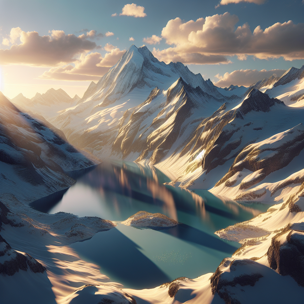 Kalter See in den Alpen